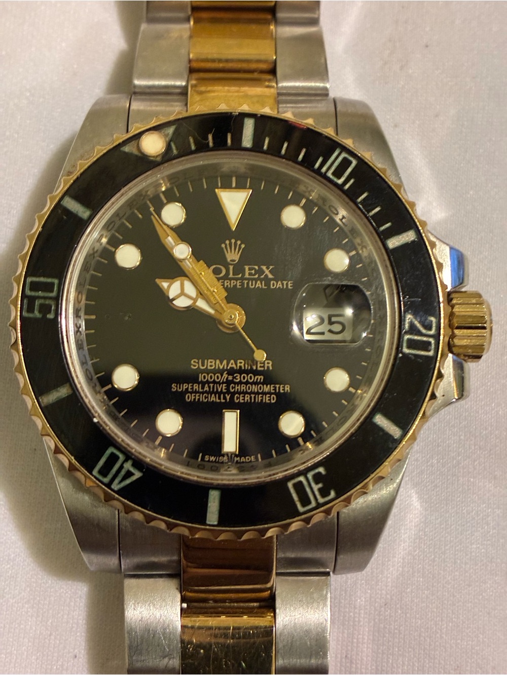Men’s Fashion watch-as-is